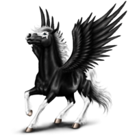 fantasy & Pegasus free transparent png image.