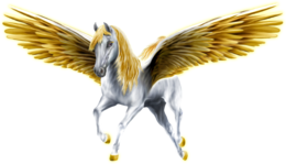 fantasy & Pegasus free transparent png image.