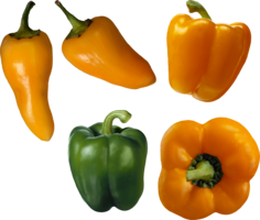 vegetables & Pepper free transparent png image.