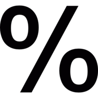 alphabet & Percent free transparent png image.