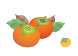 fruits & Persimmon free transparent png image.