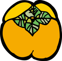 fruits & persimmon free transparent png image.