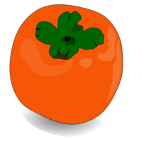 fruits & persimmon free transparent png image.