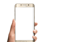 electronics & Phone in hand free transparent png image.