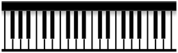 furniture & piano keys free transparent png image.