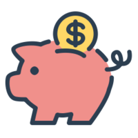 objects & Piggy bank free transparent png image.