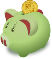 objects & piggy bank free transparent png image.