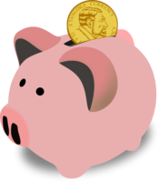 objects & piggy bank free transparent png image.