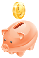 objects & Piggy bank free transparent png image.