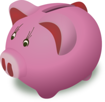 objects & piggy bank free transparent png image.