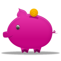 objects & piggy bank free transparent png image.