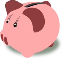 objects & Piggy bank free transparent png image.