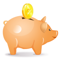 objects & Piggy bank free transparent png image.