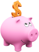 objects & Piggy bank free transparent png image.