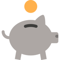 objects & Piggy bank free transparent png image.