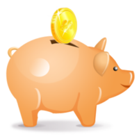 objects & Piggy bank free transparent png image.