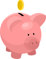 objects & Piggy bank free transparent png image.