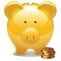 objects & Piggy bank free transparent png image.