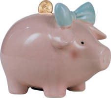 objects & Piggy bank free transparent png image.