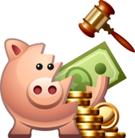 objects & Piggy bank free transparent png image.