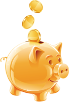 objects & piggy bank free transparent png image.