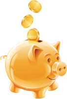 objects & Piggy bank free transparent png image.