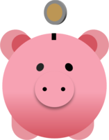 objects & piggy bank free transparent png image.