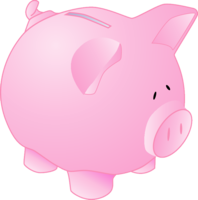 objects & Piggy bank free transparent png image.