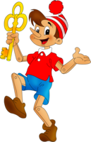 fantasy & Pinocchio free transparent png image.