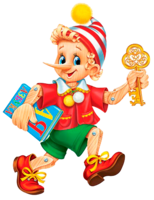 fantasy & Pinocchio free transparent png image.