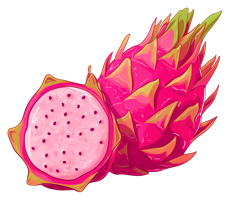 fruits & pitaya free transparent png image.