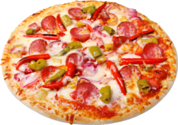 food & pizza free transparent png image.