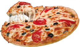 food & Pizza free transparent png image.