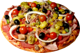 food & pizza free transparent png image.