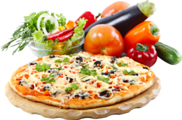 food & pizza free transparent png image.