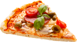 food & Pizza free transparent png image.