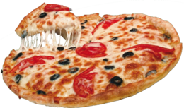 food & pizza free transparent png image.