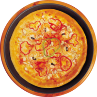 food & pizza free transparent png image.