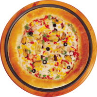 food & pizza free transparent png image.