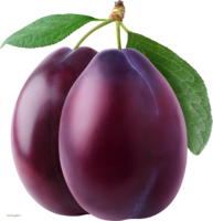 fruits & plum free transparent png image.