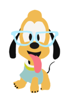 heroes & Pluto (Disney) free transparent png image.