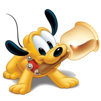 heroes & Pluto (Disney) free transparent png image.