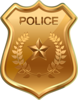 symbols & police badge free transparent png image.