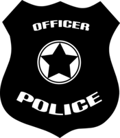 symbols & police badge free transparent png image.