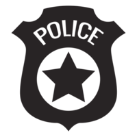 symbols & Police badge free transparent png image.