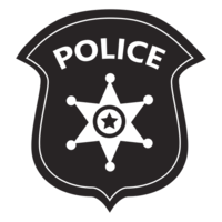 symbols & Police badge free transparent png image.