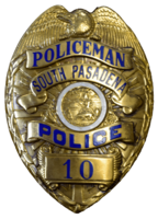 symbols & Police badge free transparent png image.