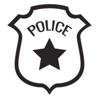 symbols & Police badge free transparent png image.