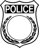 symbols & police badge free transparent png image.