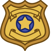 symbols & Police badge free transparent png image.